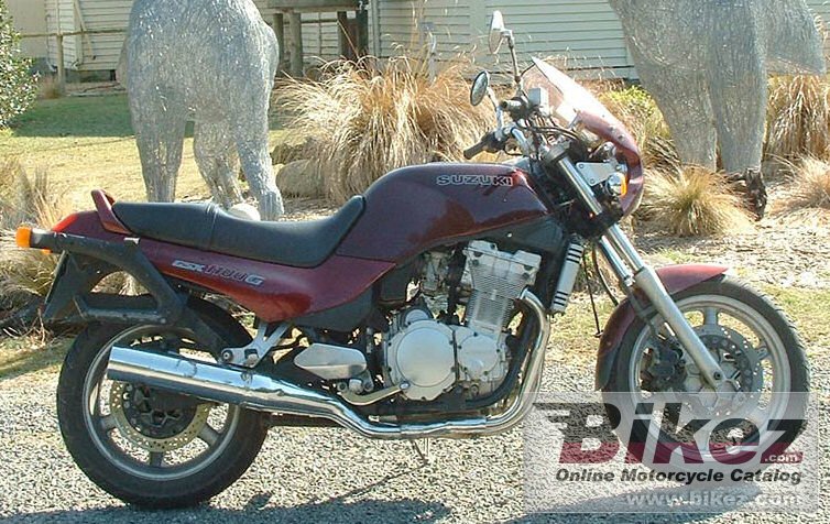 Big Steve Pullman gsx 1100 g picture and wallpaper from Bikez.com